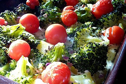 Kartoffelauflauf mit Brokkoli und Tomaten 6