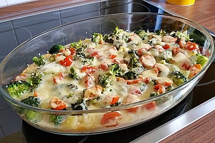 Kartoffelauflauf mit Brokkoli und Tomaten 17
