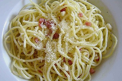 Spaghetti in Knoblauch und &Ouml;l
