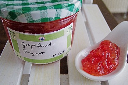 Grapefruit - Ingwer Marmelade