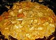 H&auml;hnchencurry mit S&uuml;&szlig;kartoffeln