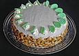Gestreckte Buttercremetorte