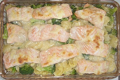 Lachs - Nudelauflauf 20