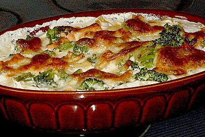 Lachs - Nudelauflauf 1