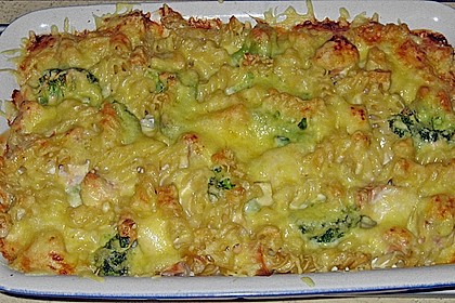 Lachs - Nudelauflauf 11