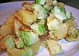 Kartoffel - Gurken - Salat mit Lachs