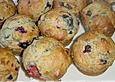 Bananen - Beeren - Muffins