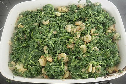 Fisch - Kartoffel - Auflauf mit Spinat und Knoblauch 13