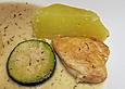 H&auml;hnchenbrustfilet mit Zucchini - Zitronen - Sauce