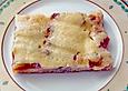 Zwetschgenkuchen mit Zimtpudding