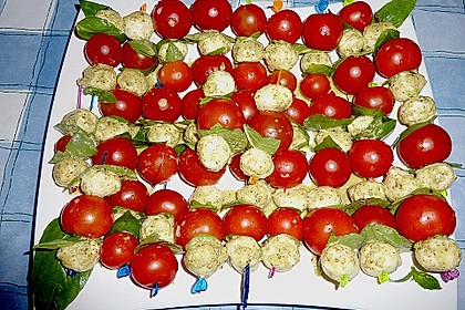 Tomaten - Mozzarella - Spieße 17
