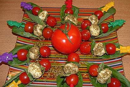 Tomaten - Mozzarella - Spieße 18