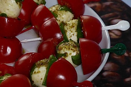 Tomaten - Mozzarella - Spieße 13