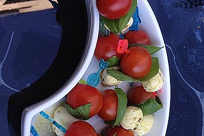 Tomaten - Mozzarella - Spieße 32