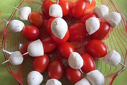 Tomaten - Mozzarella - Spieße 26