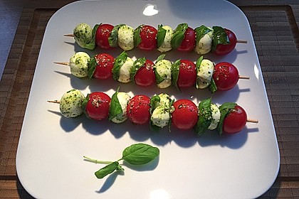 Tomaten - Mozzarella - Spieße 7