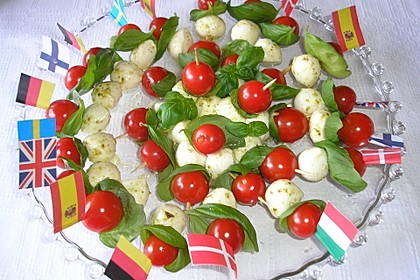 Tomaten - Mozzarella - Spieße 19