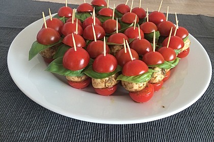 Tomaten - Mozzarella - Spieße 15