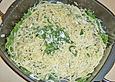 Spaghetti mit Limette und Rucola