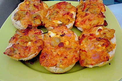 Superschnelle Pizzabrötchen 26