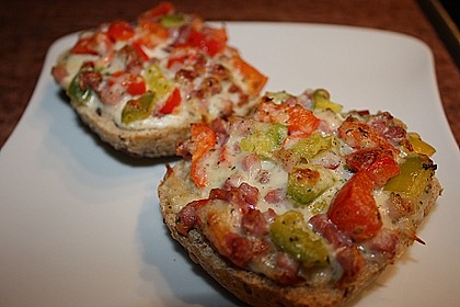 Superschnelle Pizzabrötchen 5