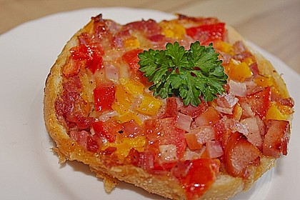 Superschnelle Pizzabrötchen 3