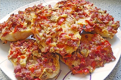 Superschnelle Pizzabrötchen 1