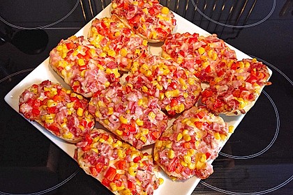 Superschnelle Pizzabrötchen 6