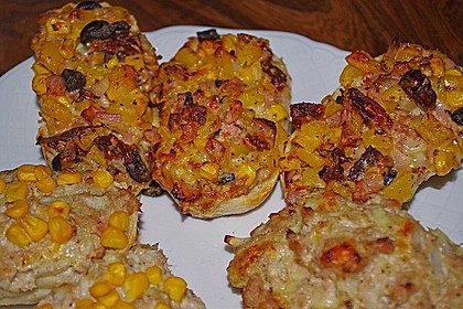 Superschnelle Pizzabrötchen 9