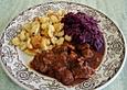 Feuriges Rindsragout mit Ingwer