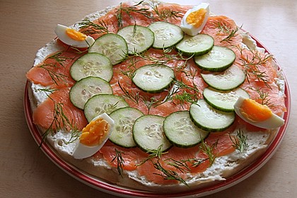 Schnelle Lachstorte 10