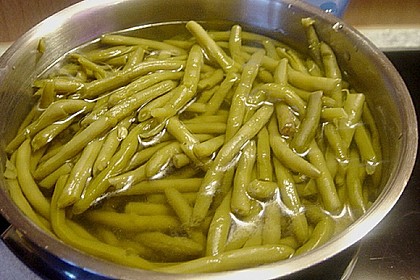 Filetbohnen mit Zitronensauce 1