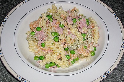 Erbsen - Schinken - Nudeln 3