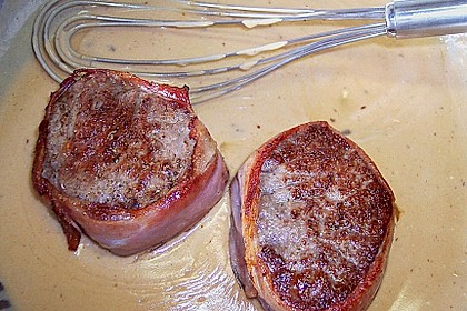 Rinderfiletsteaks im Speckmantel mit Whiskysauce 6