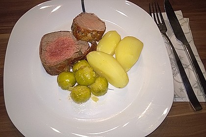 Rinderfiletsteaks im Speckmantel mit Whiskysauce 4