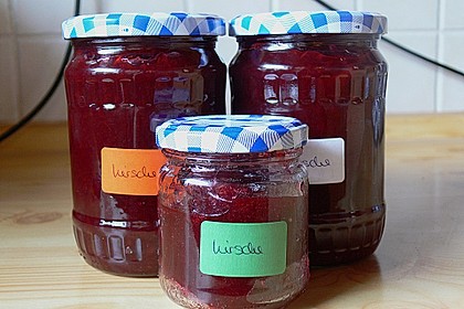Kirschmarmelade 8