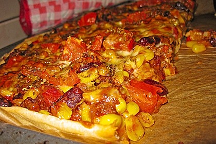 Chili con carne - Pizza