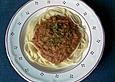 Spaghetti mit Dinkel - Bolognese