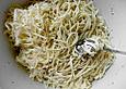 Spaghetti - K&auml;se - Salat