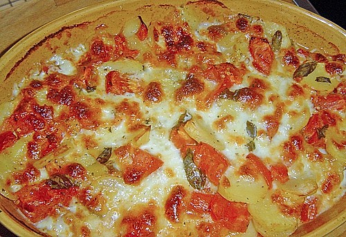 Tomaten-Mozzarella-Gratin Rezept - ESSEN TRINKEN