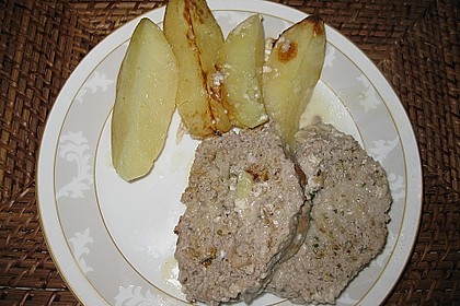 Römertopf - Kräuterhackroulade mit Sahnekartoffeln 3