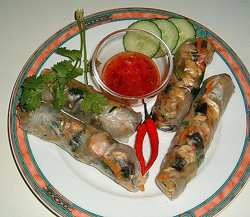 Frische vietnamesische Frühlingsrollen (Rezept mit Bild) | Chefkoch.de