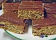 Honiglebkuchen mit Kakaoglasur