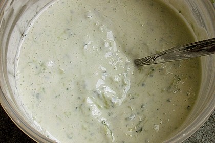 Tzatziki, fettarm