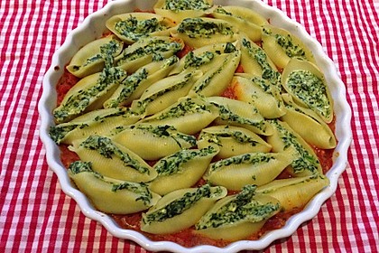 Spinat - Ricotta - Muscheln