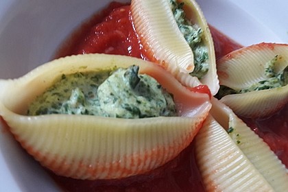 Spinat - Ricotta - Muscheln 1