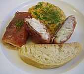King - Klipp - Saltimbocca auf Lauch - Linsen (Bild)