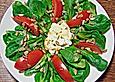 Feldsalat mit Ziegenk&auml;se - Talern