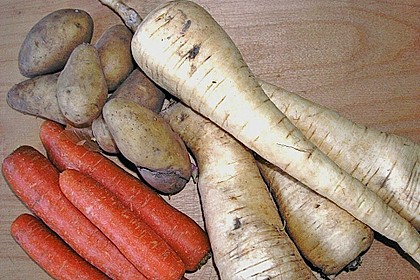Kartoffel - Karotten - Pastinaken - Püree 12