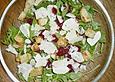 Rucolasalat mit Himbeerdressing